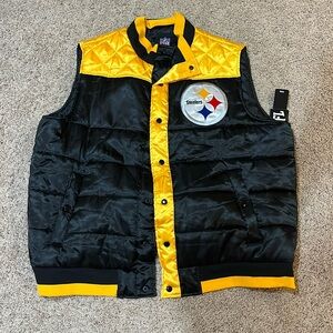 NEW Official NFL Steelers Vest (Size XXL)